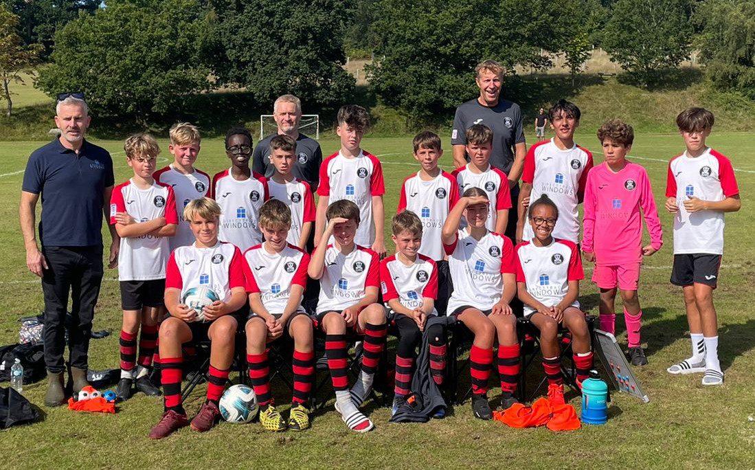 Direct Trade Windows sponsors Brighton youth football club